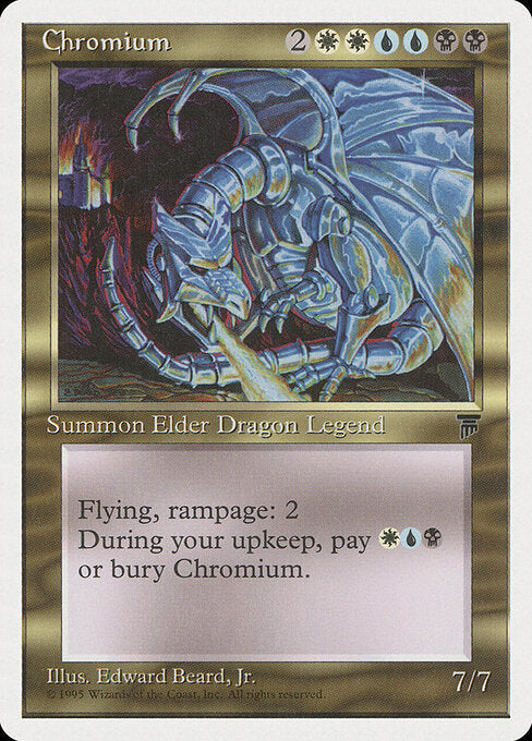 Chromium CHR- Rare Poor Englisch