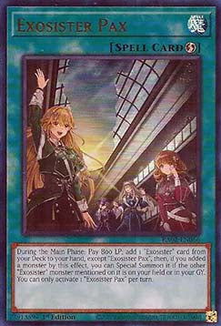 Exoschwester-Pax (V.2) RA02-066 Ultra Rare Good Deutsch 1. Auflage