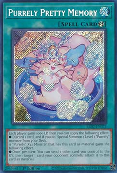 Schöne Purrely-Erinnerung (V.3) RA02-072 Secret Rare Near Mint Deutsch 1. Auflage