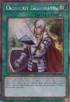 Crossout Designator RA02-063 Platinum Secret Rare Near Mint Englisch 1. Auflage