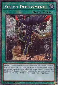 Fusionsentsendung (V.4) RA02-065 Platinum Secret Rare Near Mint Deutsch 1. Auflage