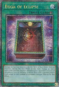 Book of Eclipse (V.5) RA02-EN054 Quarter Century Secret Rare Near Mint Englisch 1. Auflage