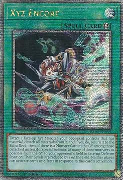Xyz Encore RA02-059 Quarter Century Secret Rare Near Mint Englisch 1. Auflage