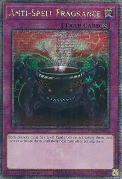 Anti-Spell Fragrance (V.5) RA02-EN076 Quarter Century Secret Rare Near Mint Englisch 1. Auflage