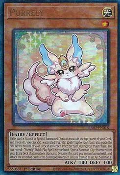 Purrely (V.7) RA02-018 Ultimate Rare Near Mint Deutsch 1. Auflage
