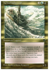 Nebuchadnezzar CHR- Rare Excellent Englisch