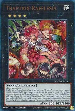 Fallenstellerin Rafflesia (V.7) RA02-034 Ultimate Rare Near Mint Deutsch 1. Auflage
