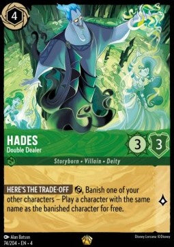 Hades - Double Dealer 4URS-74 Legendary Near Mint Englisch
