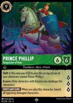Prinz Phillip - Bezwinger der Feinde 4URS-87 Super Rare Excellent Englisch