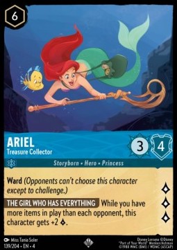 Arielle - Schatzsammlerin 4URS-139 Super Rare Near Mint Deutsch