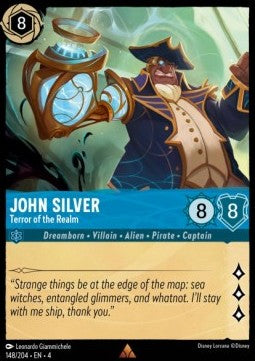 John Silver - Schrecken des Reiches 4URS-148 Rare Near Mint Deutsch Foil