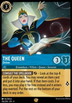 The Queen - Diviner (V.1) 4URS-156 Legendary Near Mint Deutsch