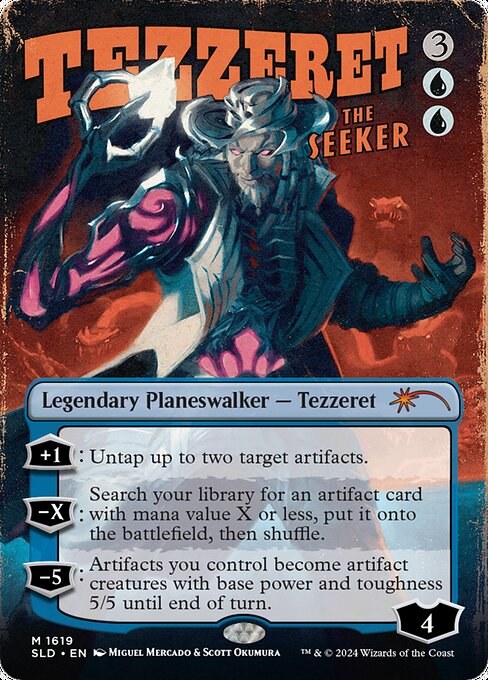 Tezzeret the Seeker SLDSP4-1619 Mythic Near Mint Englisch Foil