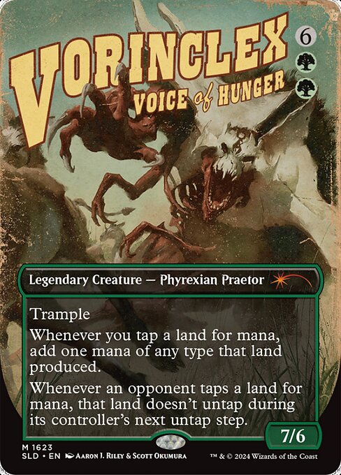 Vorinclex, Voice of Hunger SLDSP4-1623 Mythic Excellent Englisch Foil