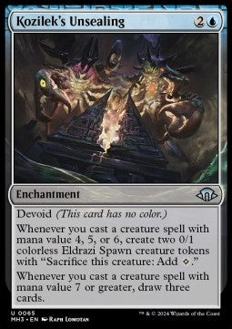 Kozilek's Unsealing MH3-65 Uncommon Near Mint Englisch