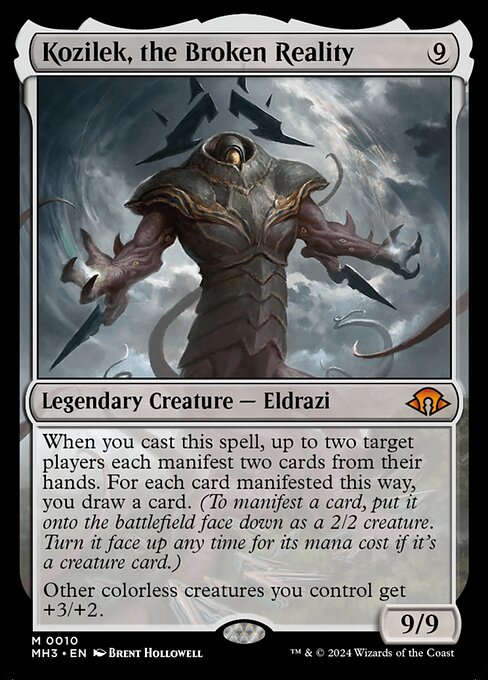 Kozilek, die zerborstene Realität MH3-10 Mythic Near Mint Deutsch