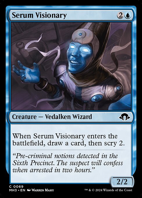 Serum Visionary MH3-69 Common Boosterfrisch Englisch Foil