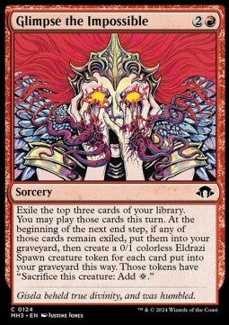 Glimpse the Impossible MH3-124 Common Boosterfrisch Englisch Foil