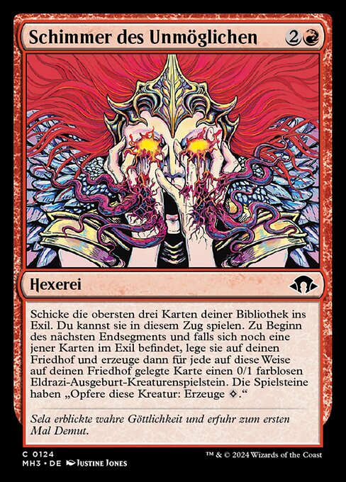 Schimmer des Unmöglichen MH3-124 Common Near Mint Deutsch Foil