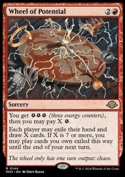 Wheel of Potential MH3-144 Rare Near Mint Englisch Foil