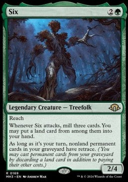 Six MH3-169 Rare Near Mint Englisch