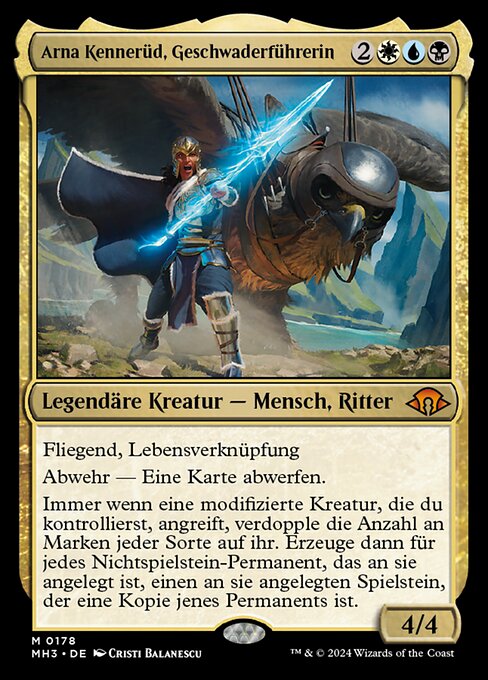 Arna Kennerüd, Geschwaderführerin MH3-178 Mythic Near Mint Deutsch