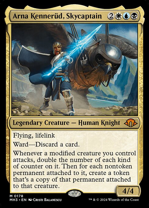 Arna Kennerüd, Skycaptain MH3-178 Mythic Near Mint Englisch Foil