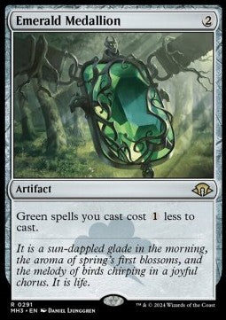 Emerald Medallion MH3-291 Rare Excellent Englisch Foil