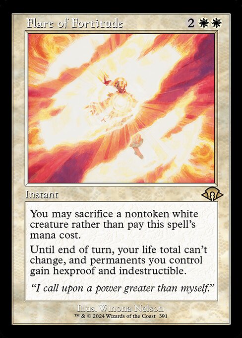 Flare of Fortitude XMH3-391 Rare Near Mint Englisch Foil