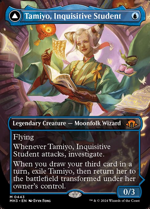Tamiyo, neugierige Schülerin // Tamiyo, erfahrene Gelehrte (V.1) XMH3-443 Mythic Near Mint Englisch
