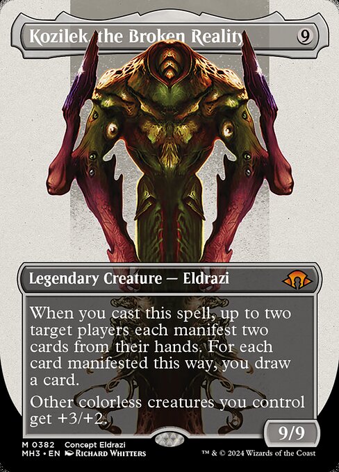 Kozilek, the Broken Reality XMH3-382 Mythic Near Mint Englisch