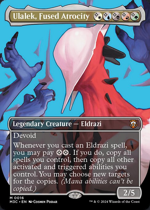 Ulalek, Fused Atrocity XM3C-16 Mythic Light Played Englisch
