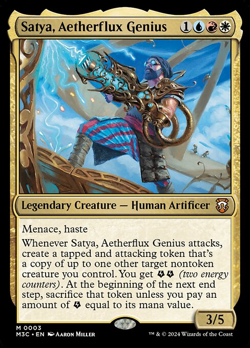 Satya, Ätherstrom-Genie M3C-3 Mythic Excellent Englisch