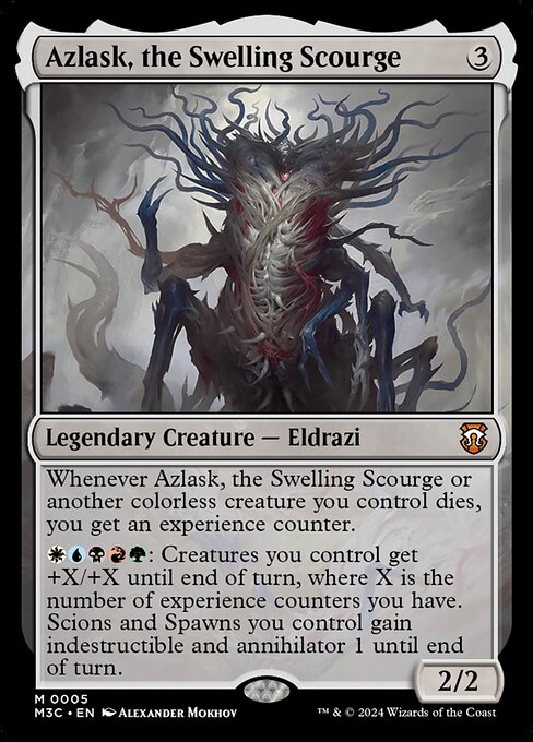 Azlask, the Swelling Scourge M3C-5 Mythic Near Mint Englisch