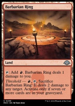 Barbarian Ring MH3-299 Uncommon Near Mint Englisch Foil