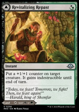 Revitalizing Repast // Old-Growth Grove MH3-256 Uncommon Boosterfrisch Englisch Foil