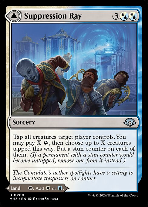 Suppression Ray // Orderly Plaza MH3-260 Uncommon Boosterfrisch Englisch