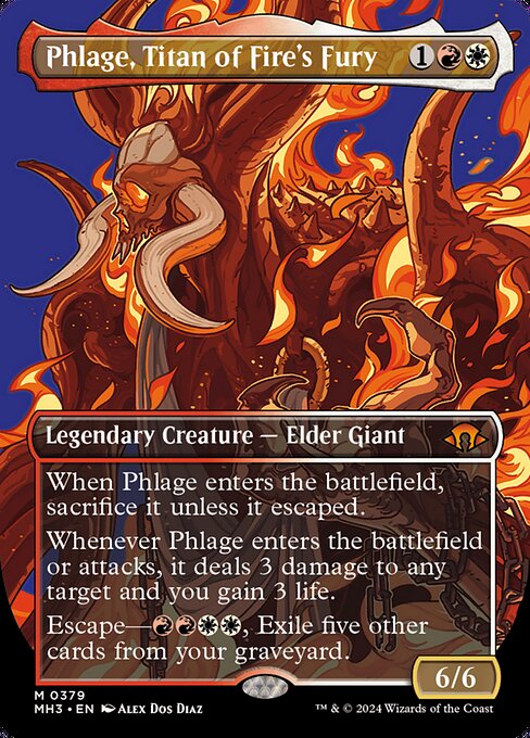 Phlage, Titan of Fire's Fury XMH3-379 Mythic Near Mint Englisch