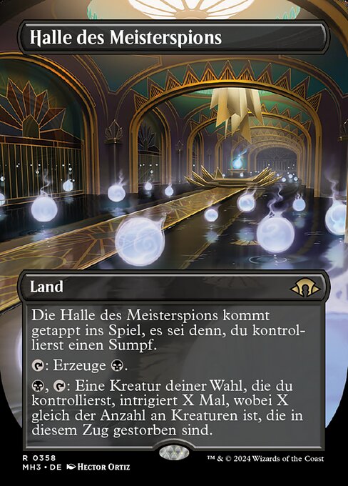Halle des Meisterspions XMH3-358 Rare Near Mint Deutsch Foil