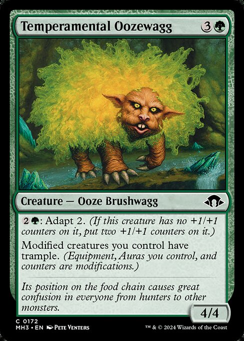 Temperamental Oozewagg MH3-172 Common Boosterfrisch Englisch Foil
