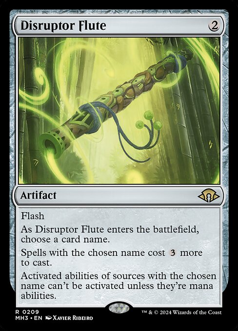 Disruptor Flute MH3-209 Rare Boosterfrisch Englisch Foil