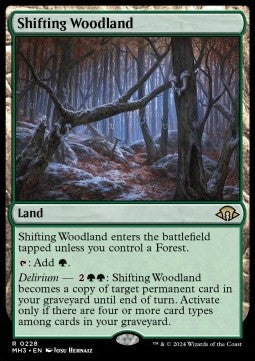 Veränderliches Waldland MH3-228 Rare Near Mint Deutsch
