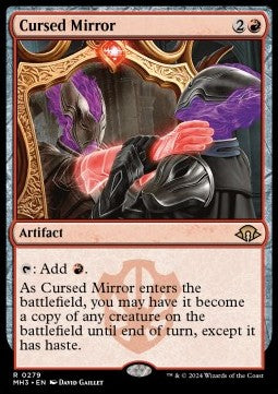 Verfluchter Spiegel MH3-279 Rare Near Mint Englisch Foil