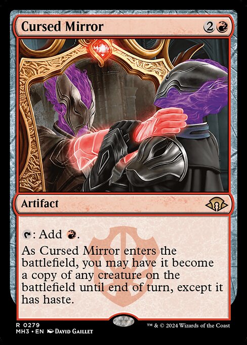 Cursed Mirror MH3-279 Rare Near Mint Englisch