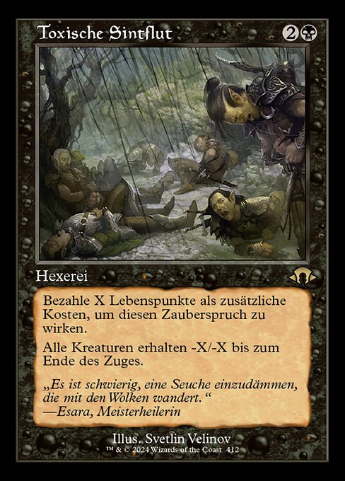 Toxische Sintflut XMH3-412 Rare Near Mint Deutsch