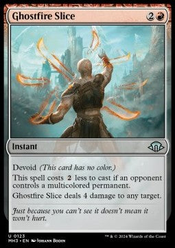 Ghostfire Slice MH3-123 Uncommon Near Mint Englisch