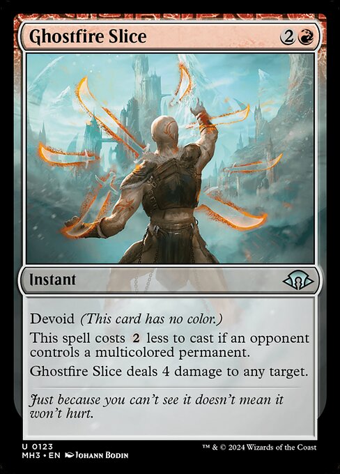 Ghostfire Slice MH3-123 Uncommon Near Mint Englisch