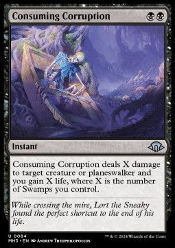 Consuming Corruption MH3-84 Uncommon Boosterfrisch Englisch Foil