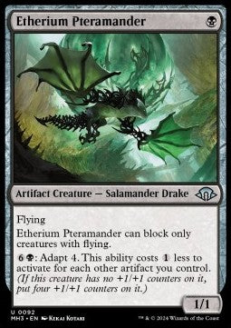 Etherium Pteramander MH3-92 Uncommon Boosterfrisch Englisch