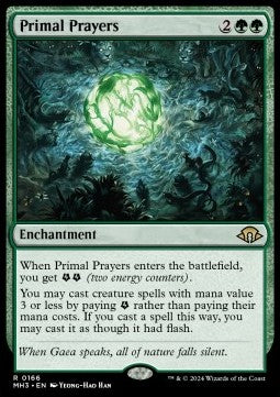 Primal Prayers MH3-166 Rare Boosterfrisch Englisch